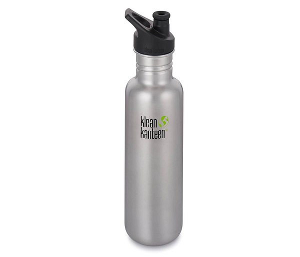 Klean Kanteen® 27 Widemouth Stainless with Mini Carabiner